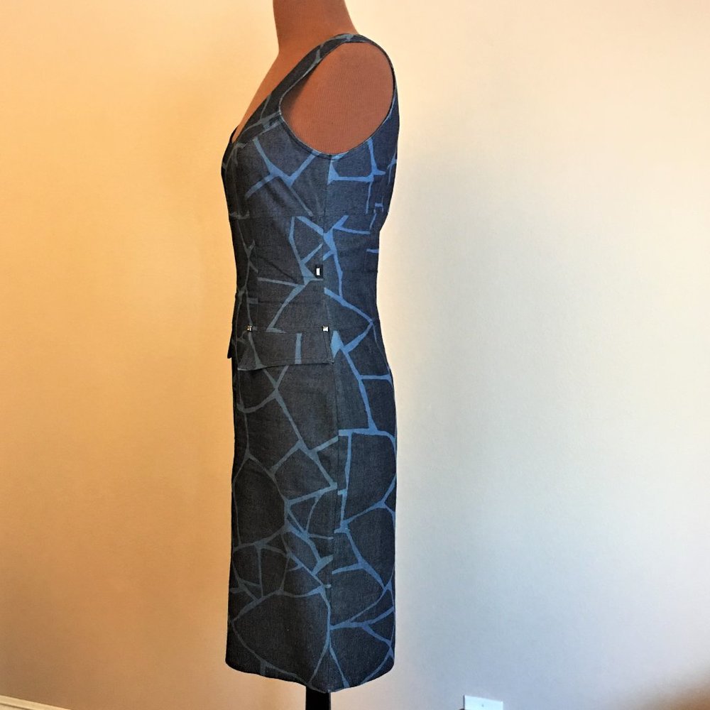 NATHALIE CHAIZE PARIS Sleeveless Denim Dress - Picture 9 of 16